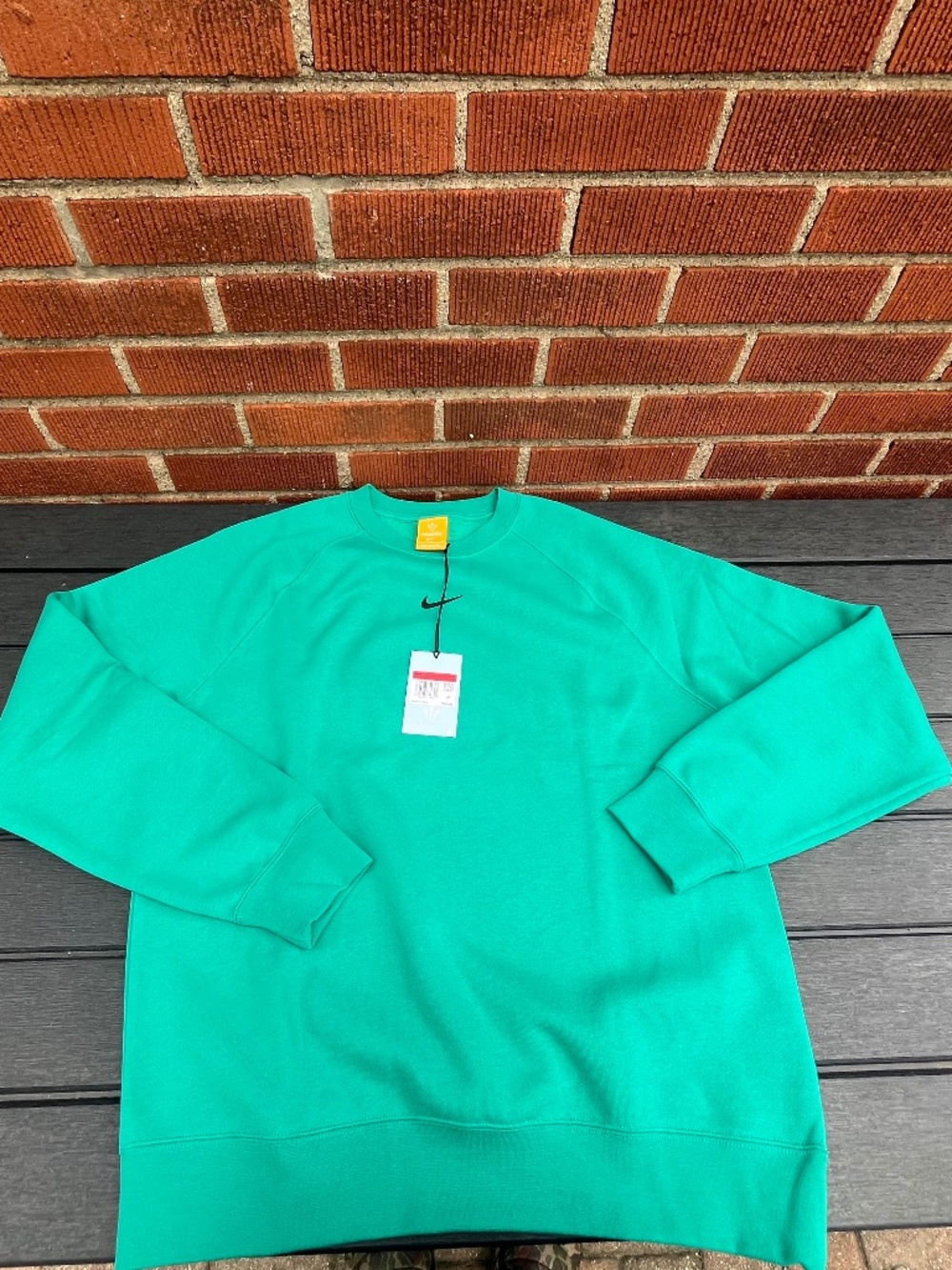 Nike Nocta Drake sweatshirt in Teal  / Green New Sz Large